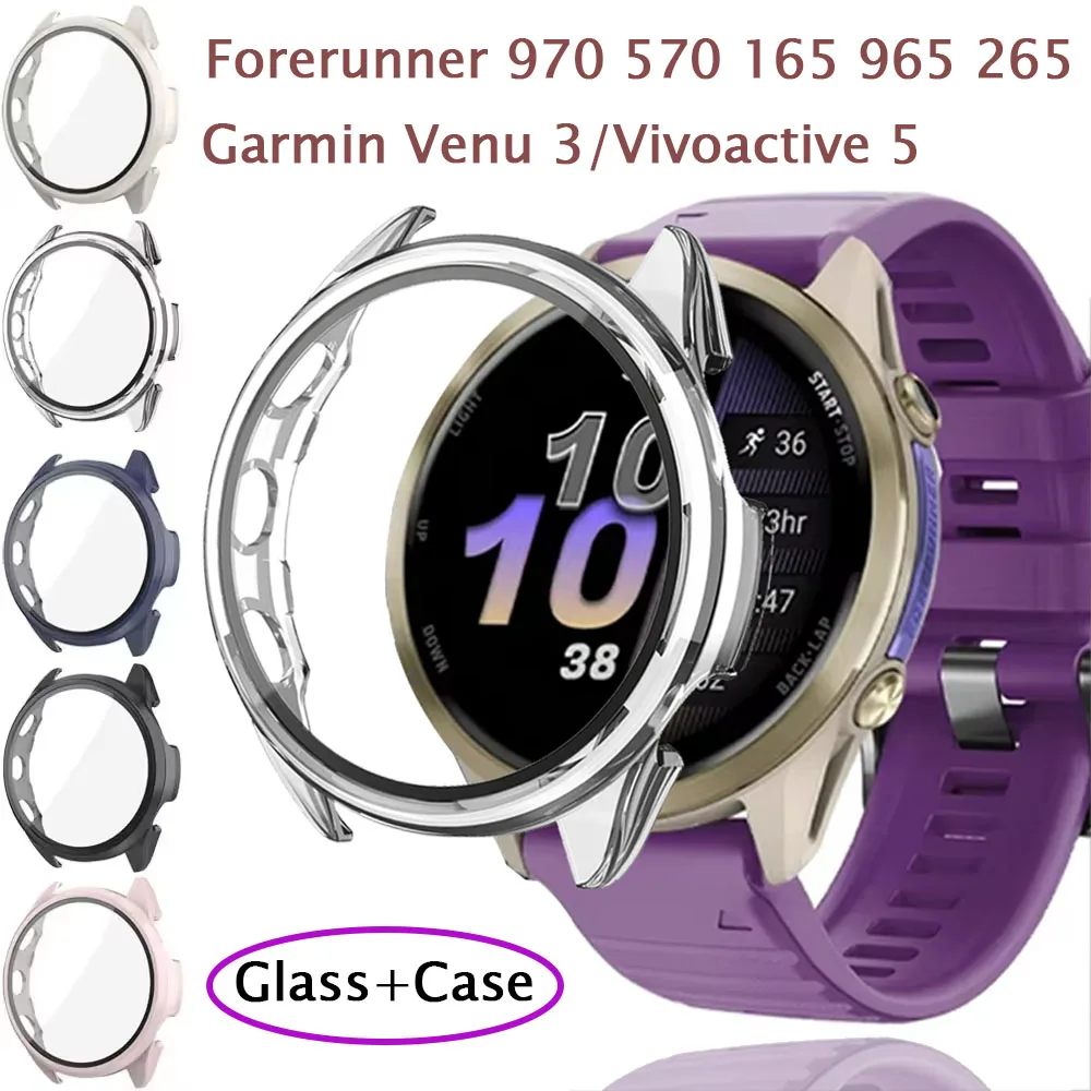 Premium Tempered Glass Screen Protector with Protective Case