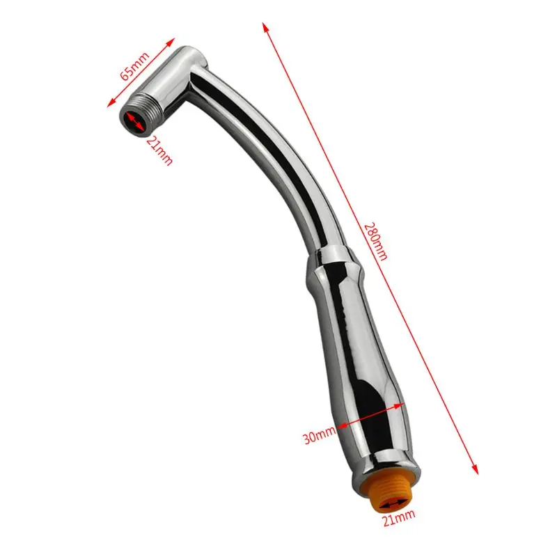 

Shower for Head Extension Arm Arch Design Hand Hold Adjustable Extender High Pol