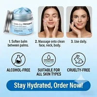 Baume bleu hydratant visage et corps au cuivre, peptides, PDRN, GHK-Cu, suif de bœuf, miel de Manuka pour peaux matures, sèches et sensibles 6