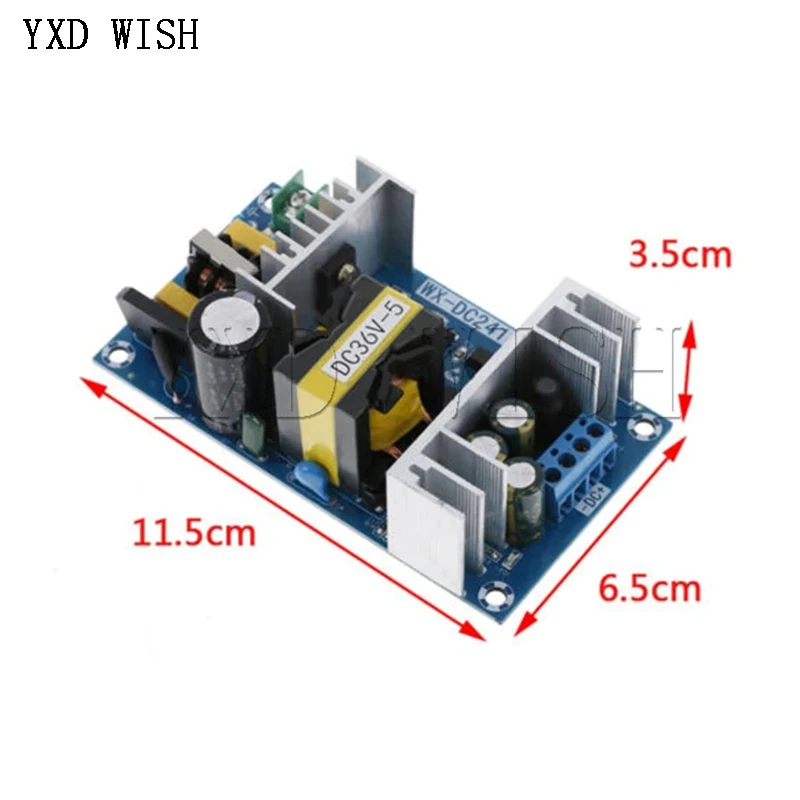 AC 100V-240V DC 36V 스위칭 전원 공급 장치 모듈 36V 5A 180W 50/60HZ AC-DC 스위치 전원 공급 장치 보드