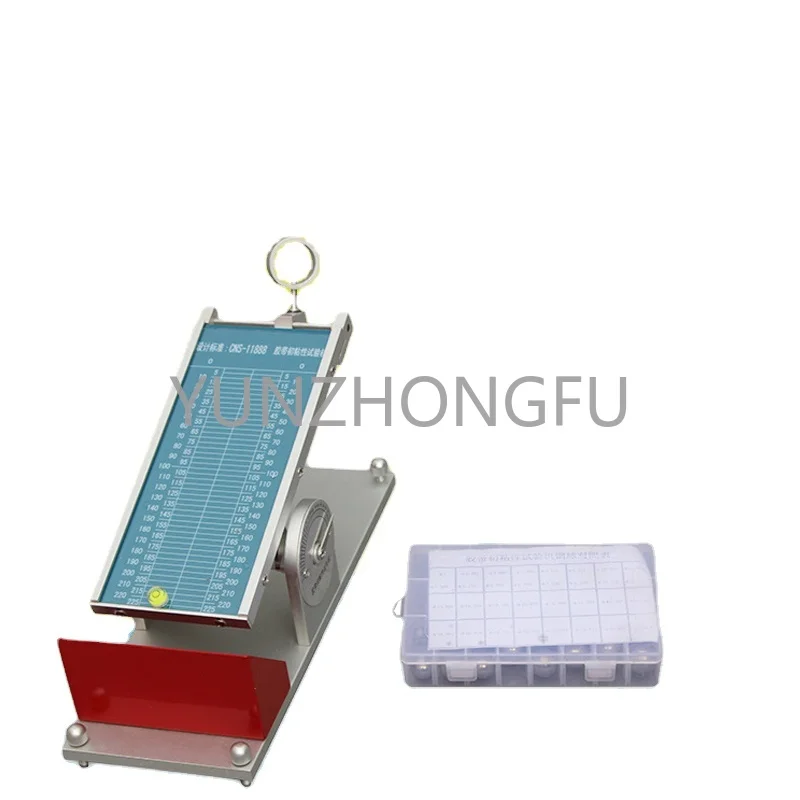 

Adhesive Tape Initial Adhesion Tester Pressure Sensitive Holding Testing Machine Grounder Strip Ball