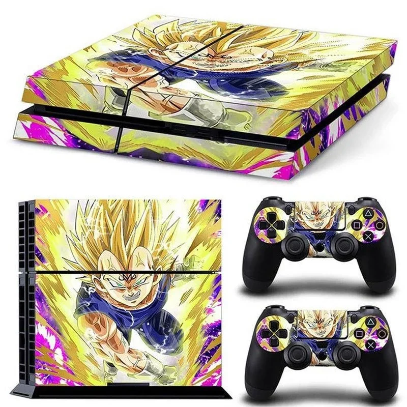 Adesivo Skin Xbox Series S e dois Controles Dragon Ball Z b2 na