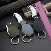 GRAGI Pocket Knife Multifunctional Outdoor Diving Folding Knives Quick Wrap Knife Gift Key Chain Camping Tools With Whistles EDC 2