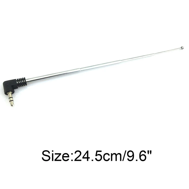 Cell Phone Signal Booster Antenna 3.5mm Universal Retractable FM Mobile Phone Car Auto Radio Telescopic Antenna 433-760 MHz Interior Parts Car Accessories
