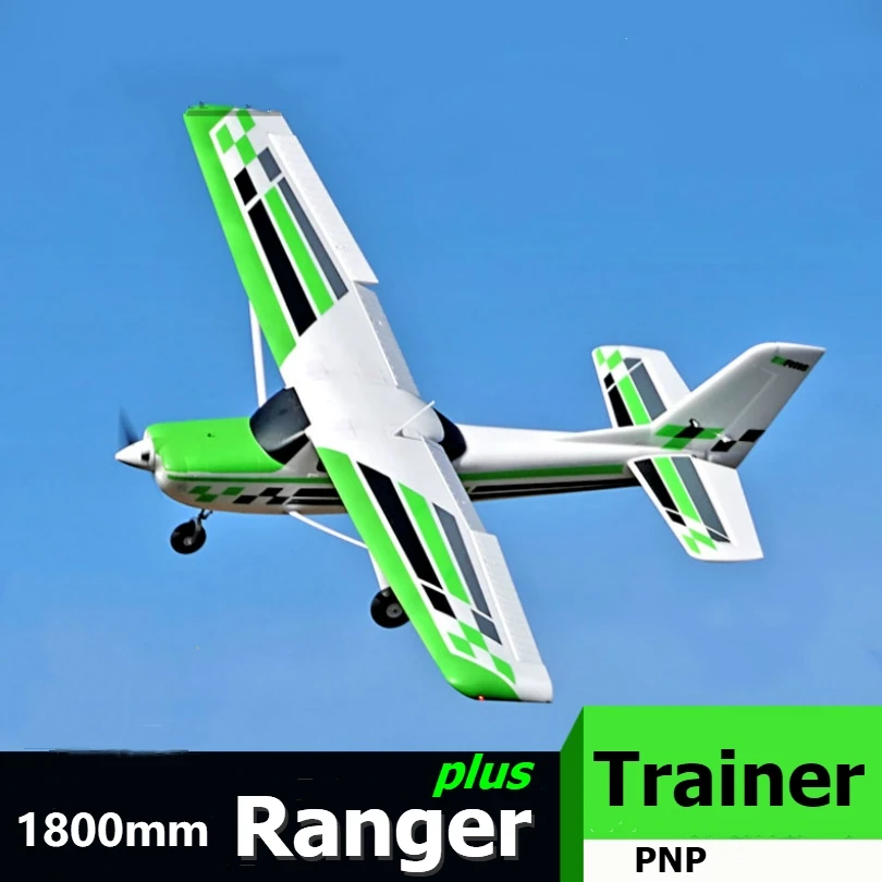 Avion RC Ranger 1800mm PNP - Grande envergure, STOL, sans gyro