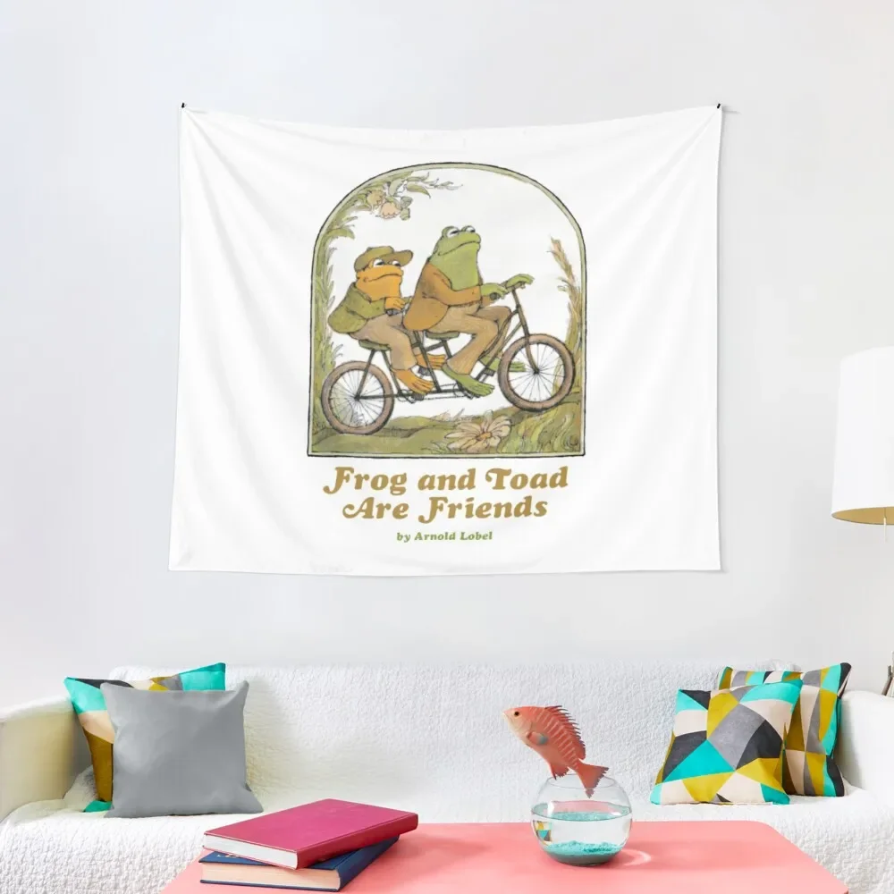 

Frog And Toad T-ShirtFrog & Toad Tapestry Home Decoration Aesthetic Room Decor Korean Decorative Paintings Tapestry