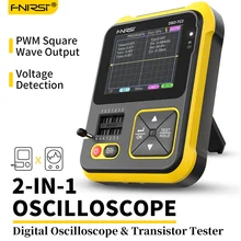 Fnirsi handheld osciloscópio digital lcr medidor 2 em 1 DSO-TC2 portátil eletrônico diy detecção de ensino