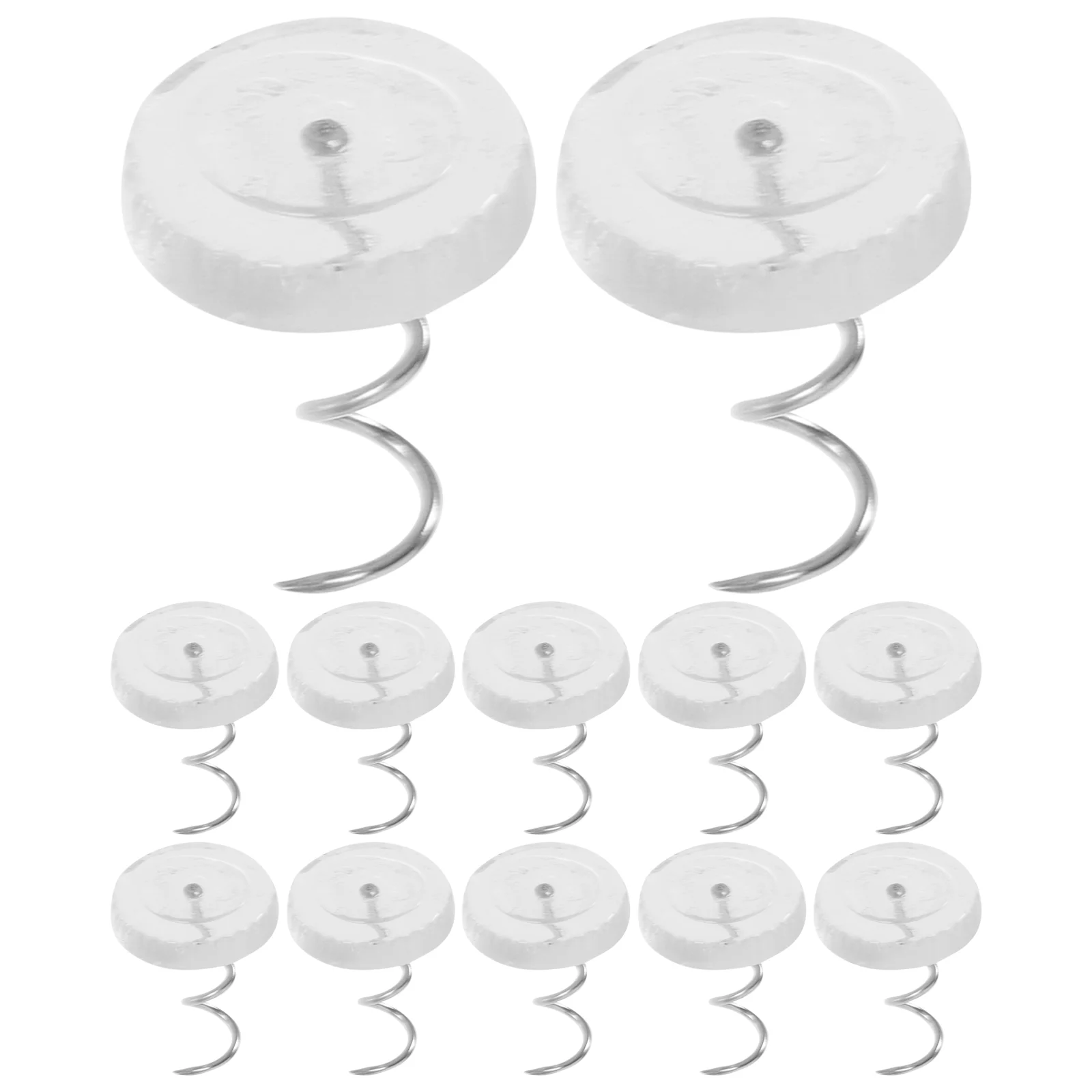 

50 Pcs Couch Cover Decorative Sofa Nails Pin for Plastic Metal Spiral Tacks Furniture