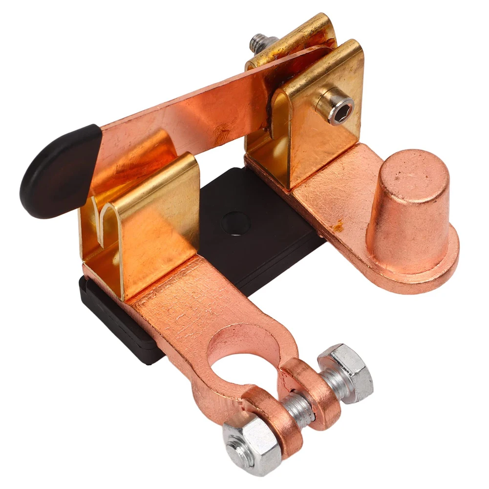 Negative Battery Disconnect Vertical Knife Blade Battery Master Switch Negative Cut Off Master For Car Vehicle RV