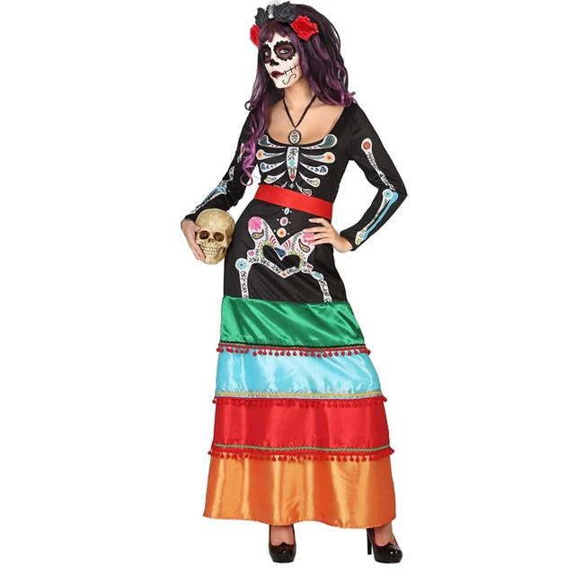 Disfraz de Halloween de carnaval para mujer, Halloween