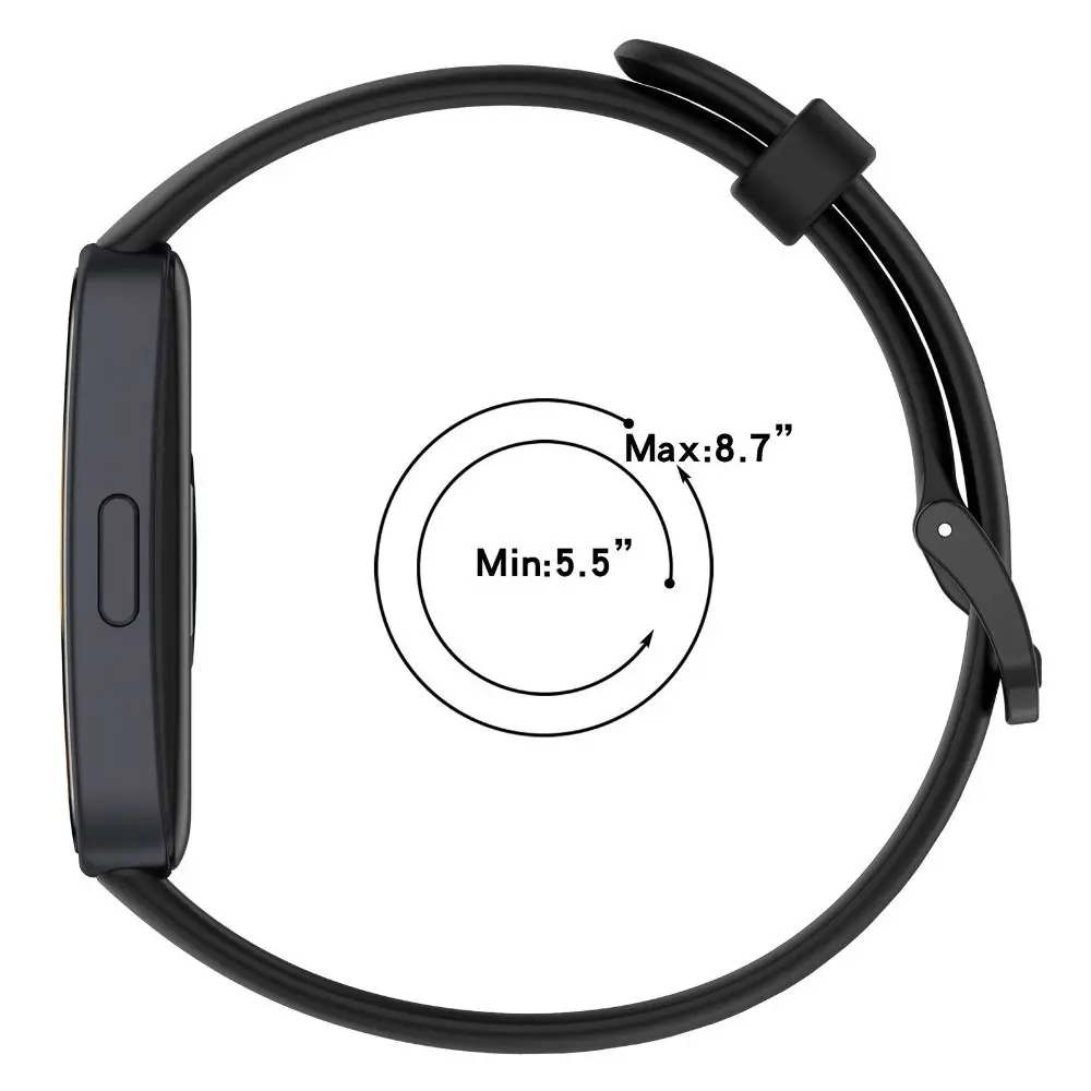 Premium Silicone Smart Watch Strap - Stylish Replacement Wristband