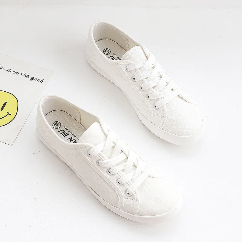 

Classic White Shoes Women's Spring New 2022 Thin Feet Breathable Lightweight Student Women's Shoes Casual Sports Sneakers