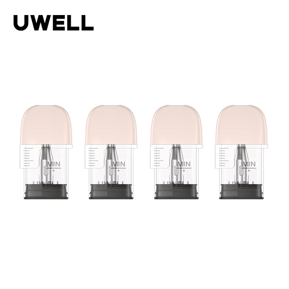 

4pcs/lot Original Uwell Popreel P1 Pod Cartridge 2ML Tank Top Filling For Uwell Popreel P1/PK1 Pod System Kit E Cigarette Vape