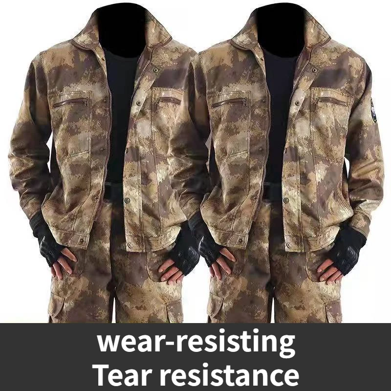 Winter Work Clothes Two Pieces Set Outdoor Soldiers Tactical Training