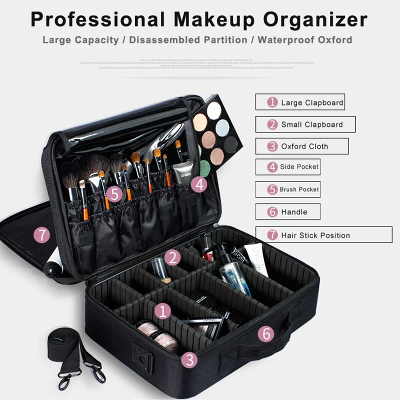 Women Fashion Makeup Organizer 