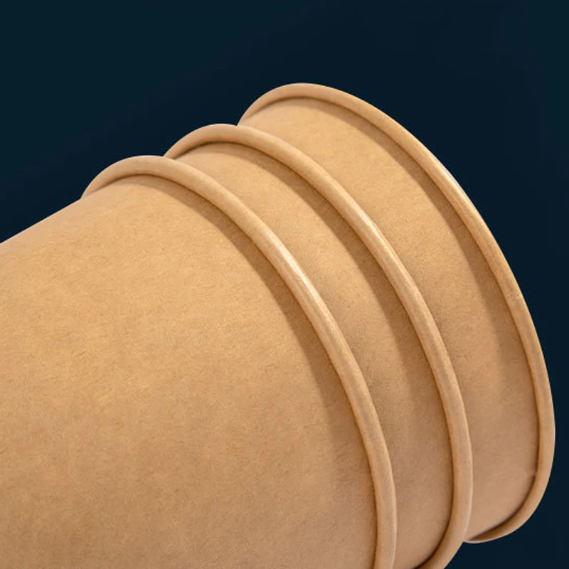 20Pcs Disposable Round Paper Lunch Box with Lid, Eco-Friendly Bento Food Storage Contai... - SKU RPLB1614 - UGI Packaging