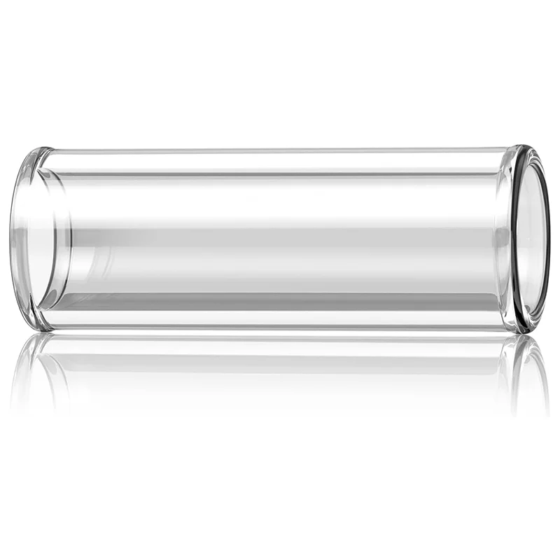 6CM Clear Glass Finger Slide for String Instruments - Guitar & Ukulele Accessory