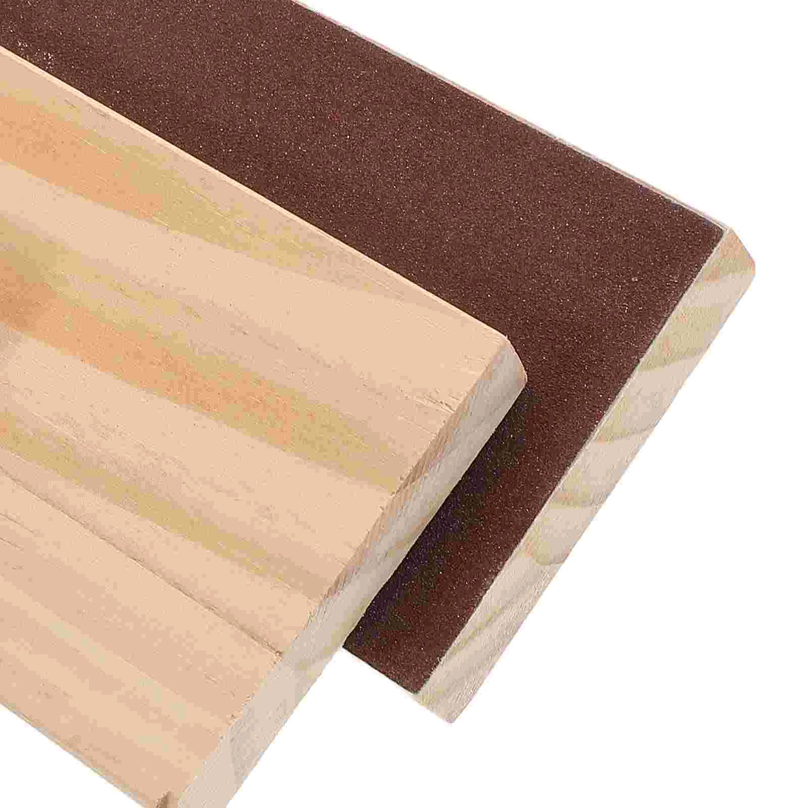 Kids Wooden Sand Block Percussion Instrument for Music Education Rhythm Training Party Favors Wood Block Toy Early Learning