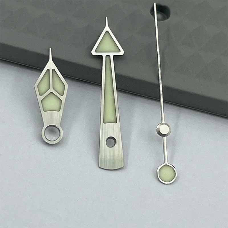 Watch Modified Watch Needle Super c3 Green Luminous Flat Top Second Hand NH35/4R Movement