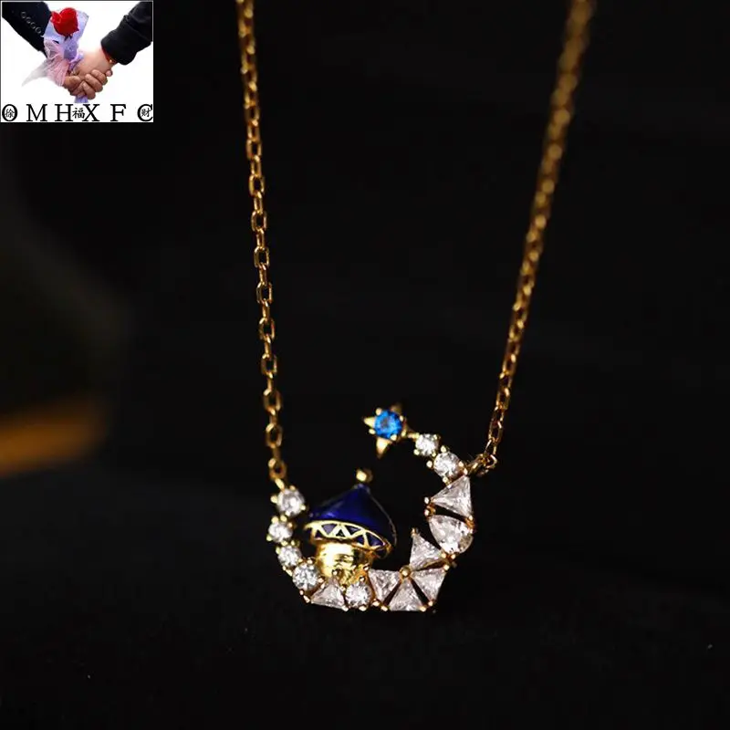 

Wholesale JE367 European Fashion Woman Girl Party Birthday Wedding Castle Zircon 18KT Gold Necklace+Earrings Jewelry Set