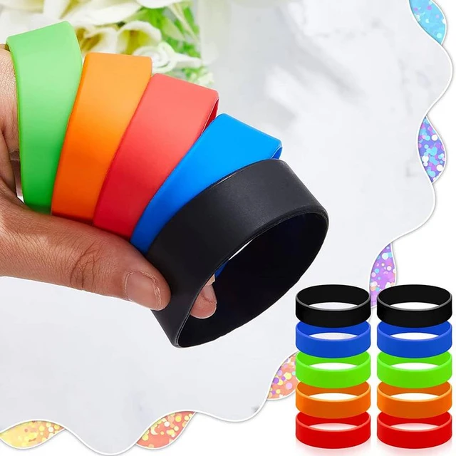 Shop Generic Silicone Bands for Sublimation Tumbler, 2 Sizes Elastic  Sublimation Paper Holder Ring Bands Reducing Ghosting DIY Art Online