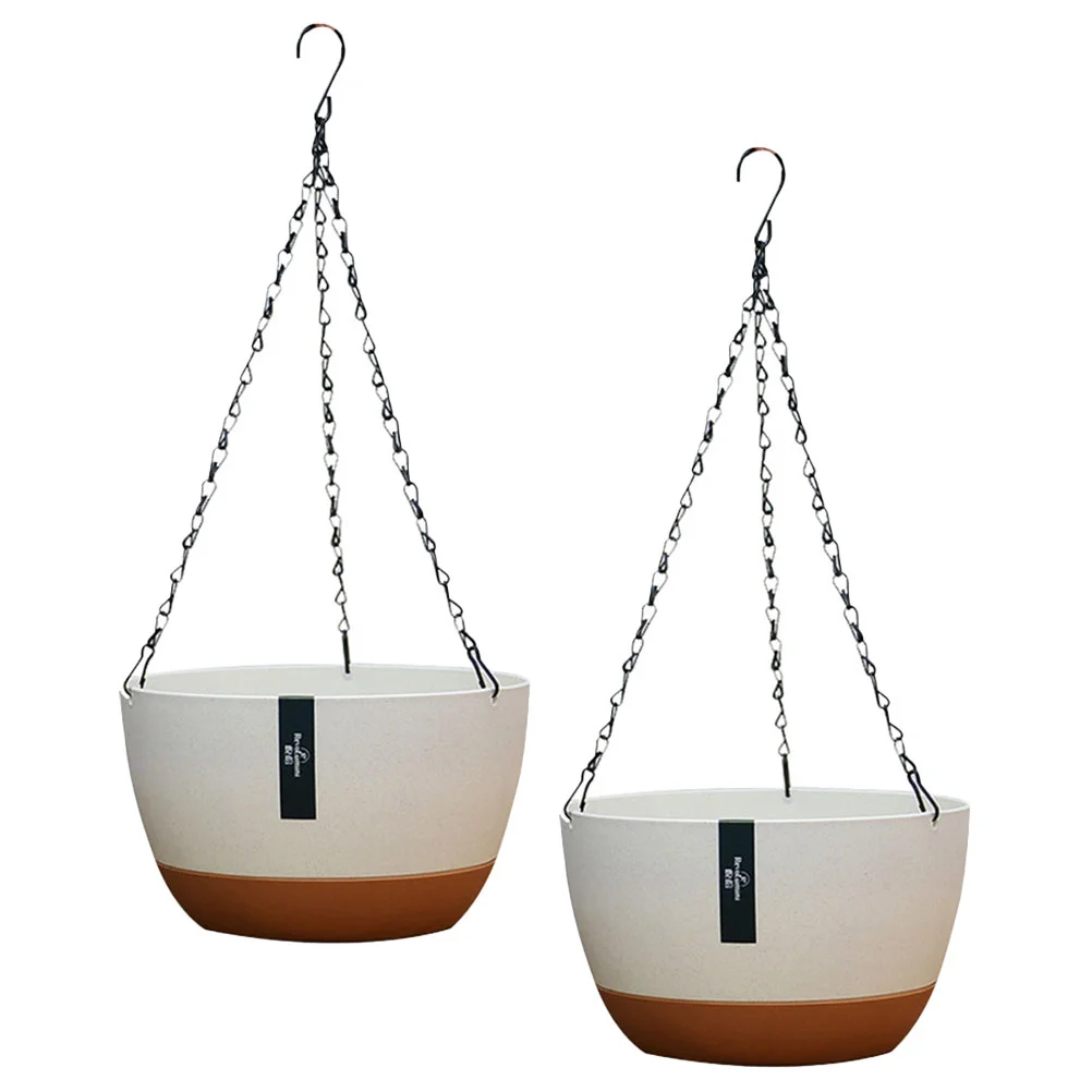 

Hanging Flower Pot Small Baskets Plants Outdoor Planting Container Planter Storage Flowerpot Holder Plant Hangers