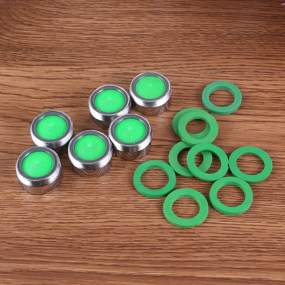 40 Pcs 24mm Kitchen Basin Faucet Aerator Splash-proof Filter Mesh Core Water Saver Outlet  Accessories  Faucets  Kitchen
