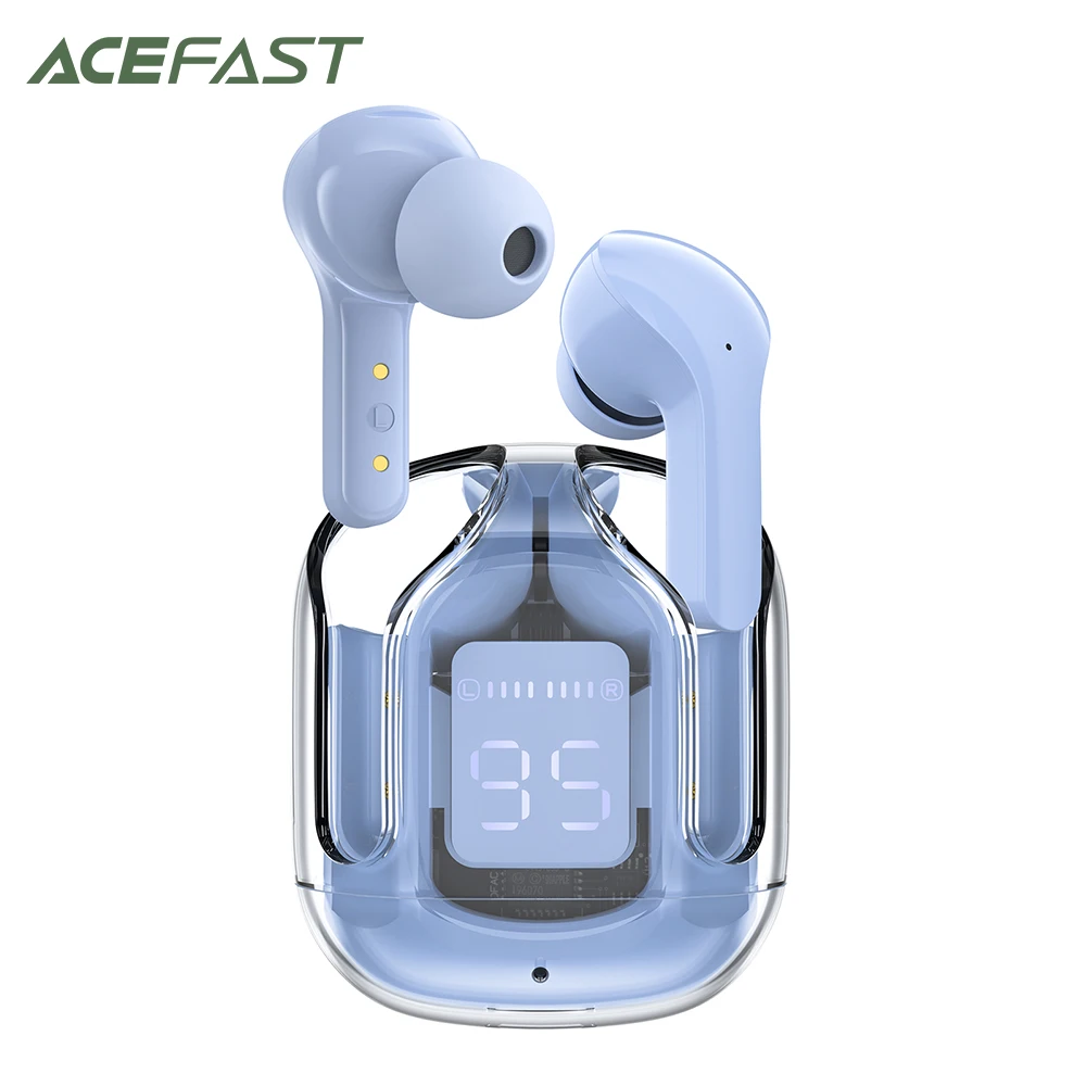 ACEFAST T6 TWS Kopfhörer Drahtlose Bluetooth 5,0 Kopfhörer Sport Gaming Headsets Noise Reduktion Earbuds mit Mic + Freies abdeckung| | - AliExpress