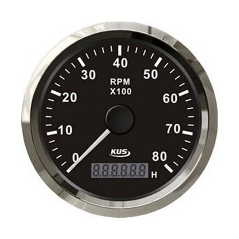 

85mm 8000rpm Indicator Tachometer Speedometer For Vehicle Motorcycle Auto Car Truck Boat Marine Sailing Yacht Accessory