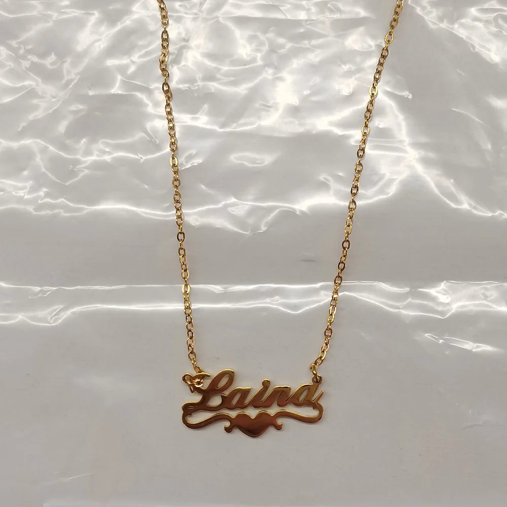 V Attract Handmade Custom Jewelry Personalized Name Necklace