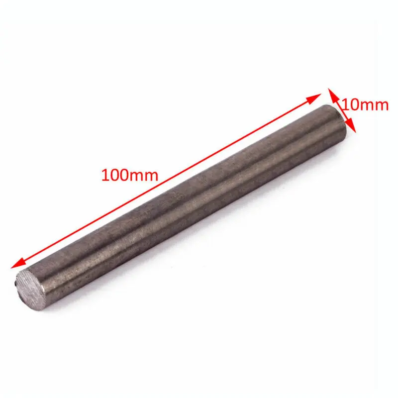 5 pcs Titanium Bar Grade GR5 Metal Rod Diameter 10mm Length 100mm For Manufacturing Gas Turbine