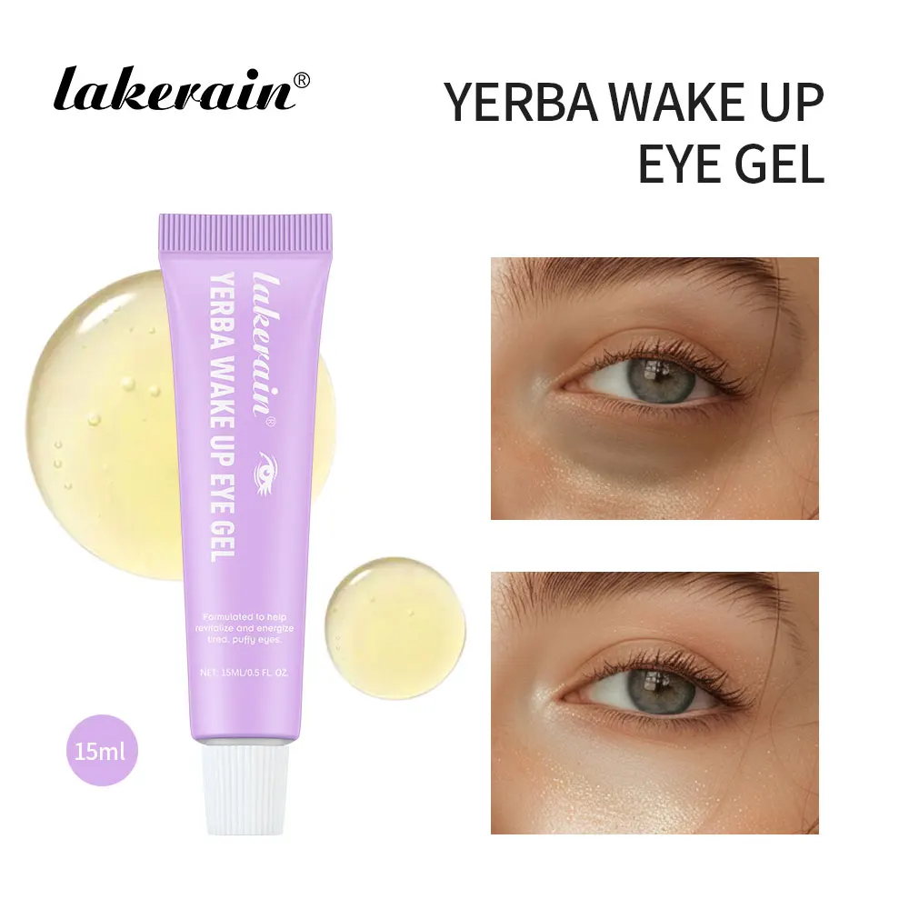 Yerba Wake Up Eye Gel-Yerba Mate Hyaluronic Acid and Caffeine to Hydrate Minimize Puffiness and Swelling