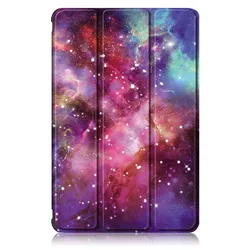 Rotating Folding Stand Kids Tablet Cover with Colorful Design for SM-T515 (YHX)