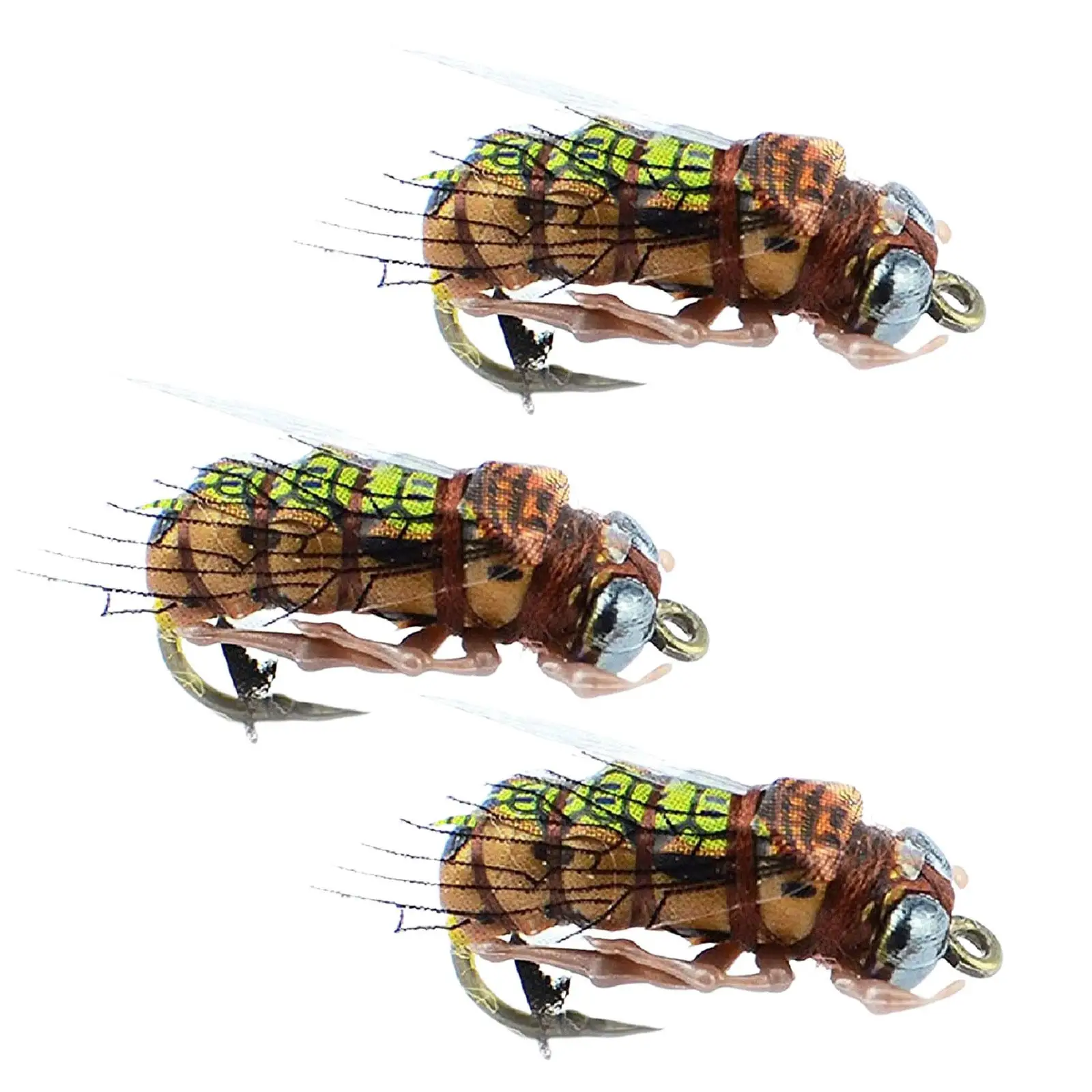 

Мухи для ловли нахлыстом, высокая имитация, быстротонущие искусственные приманки ручной работы