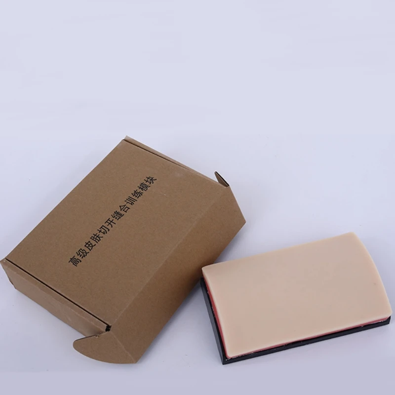 Multifunctional IV Injection Training Pad Suture Practice Pad for Students Interns Realistic Silicone Education Use