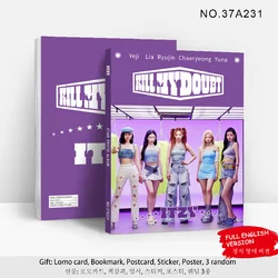 Kpop ITZY New Album KILL MY DOUBT Photo Portrait HD Photo Card Yeji Lia Ryujin Chaeryeong Yuna Fans Collection Gifts