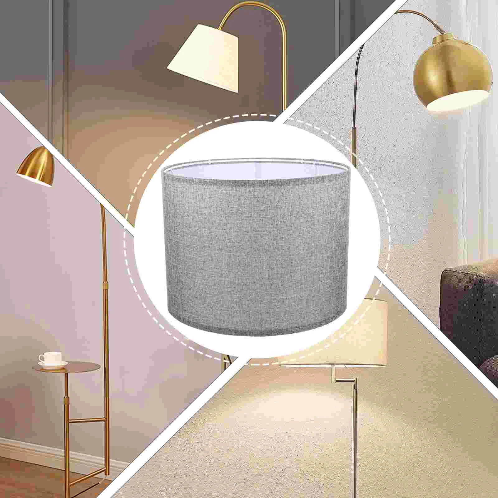

Lamp Shade Lampshade Shades Light Table Cover Ceiling Drum Chandelier Floor Cloth Cage Vintage Guard Clip Lampshades Decorative