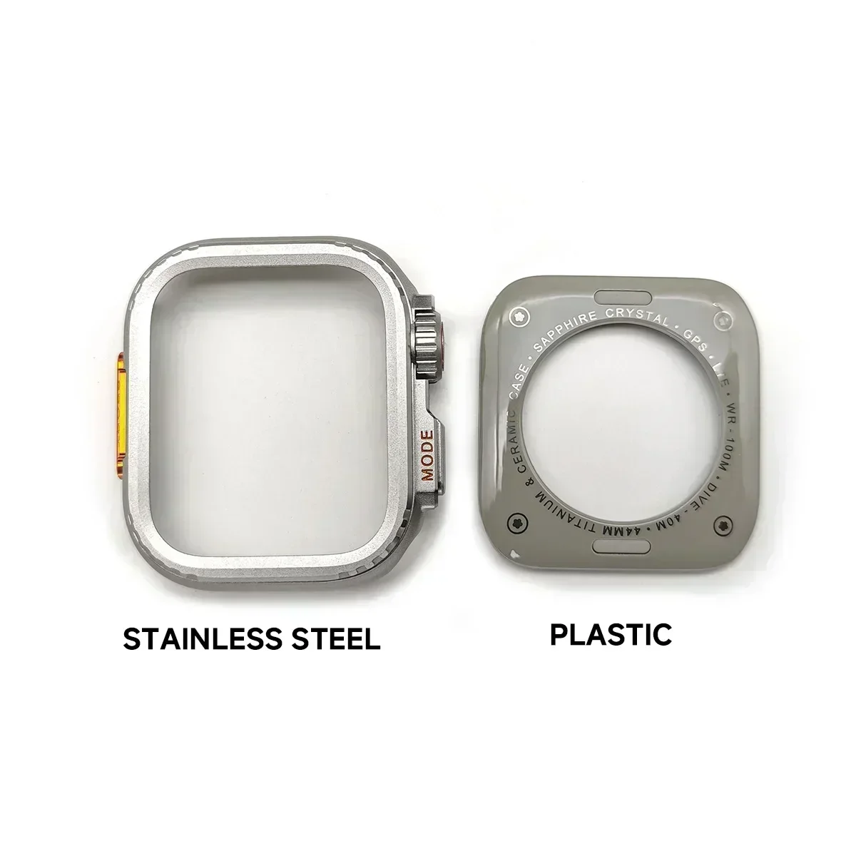 Premium Aluminum Metal Watch Protector Case - Durable Bumper Frame Cover