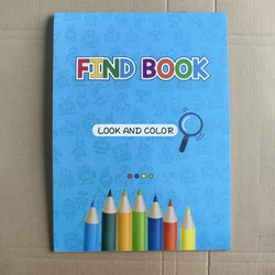 Hidden Object Adventure: A Fun Visual Puzzle Book for Kids to Enhance Attention, Observation, and Fine Motor Skills (1 Book)