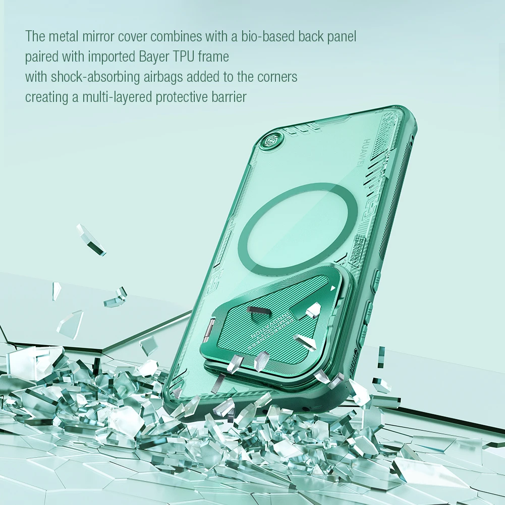 Für Huawei Pura 70 Pro/70 Pro Plus Magnetische Hülle Nillkin Iceblade Prop Kameraschutz mit Ständer Rückseite – Detail 13