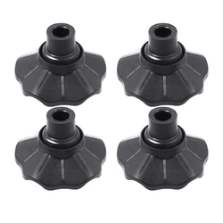 Furniture Protector Leg Covers - Set of 4 - Floor Protection (14mm black)