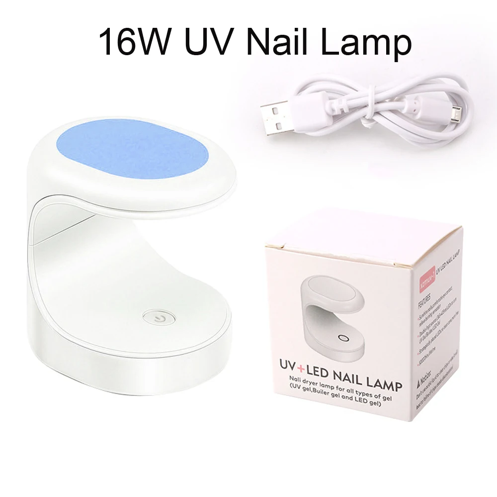 Hot Selling Professional 16W Fast Curing Mini UV Nail Lamp - LED