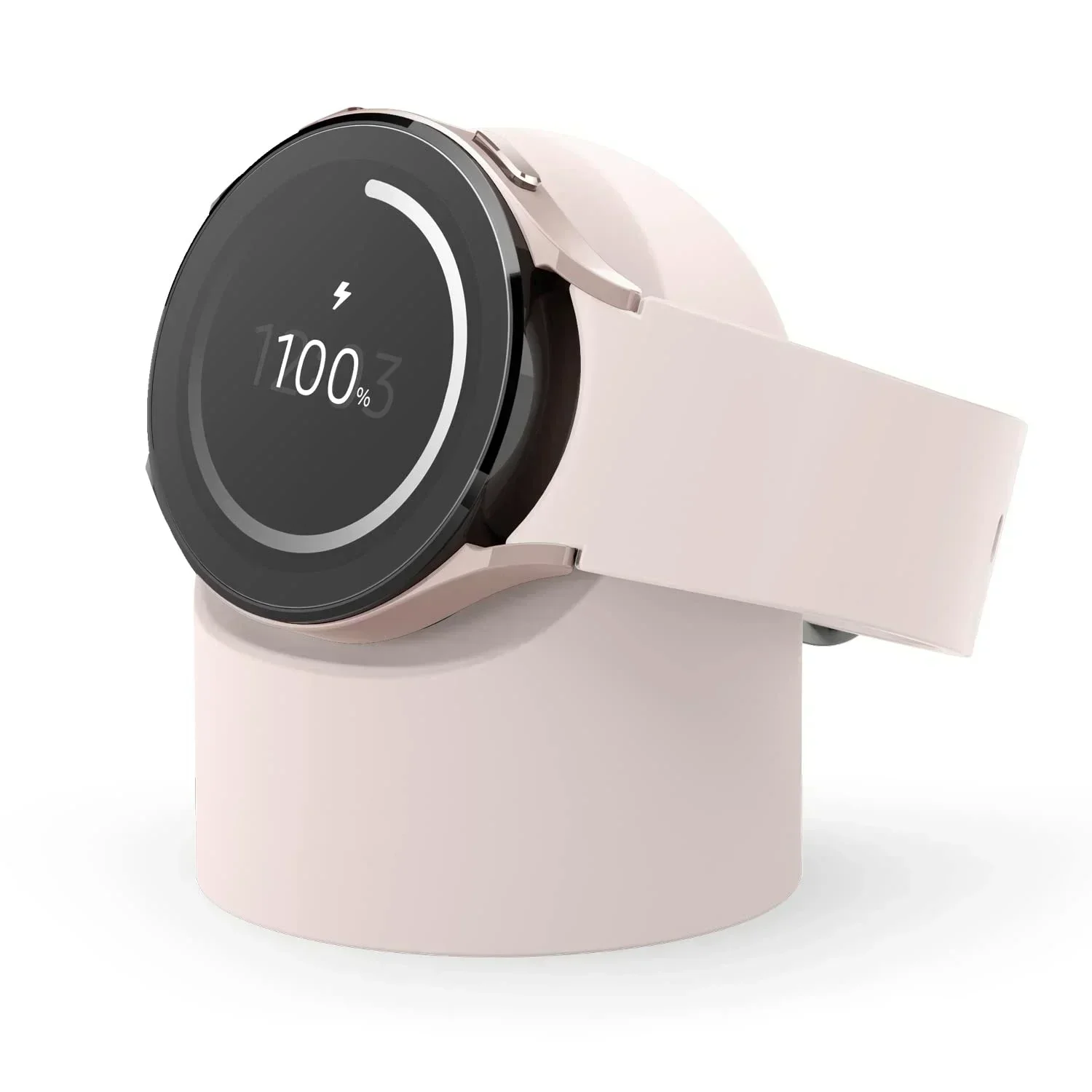 Compatible with Samsung Galaxy Watch 5 Charger Stand 40 44 46mm Galaxy Watch 3 4 5Pro 6 Charger silicone Stand 45 Charging base watch charger