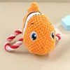 2024 New Bite Resistant Dog Squeak Toy Squeaking Dog Shark Toys Chewing Turtle Fish Pet Puppy Chew Toy Plush Dog Accessories 2