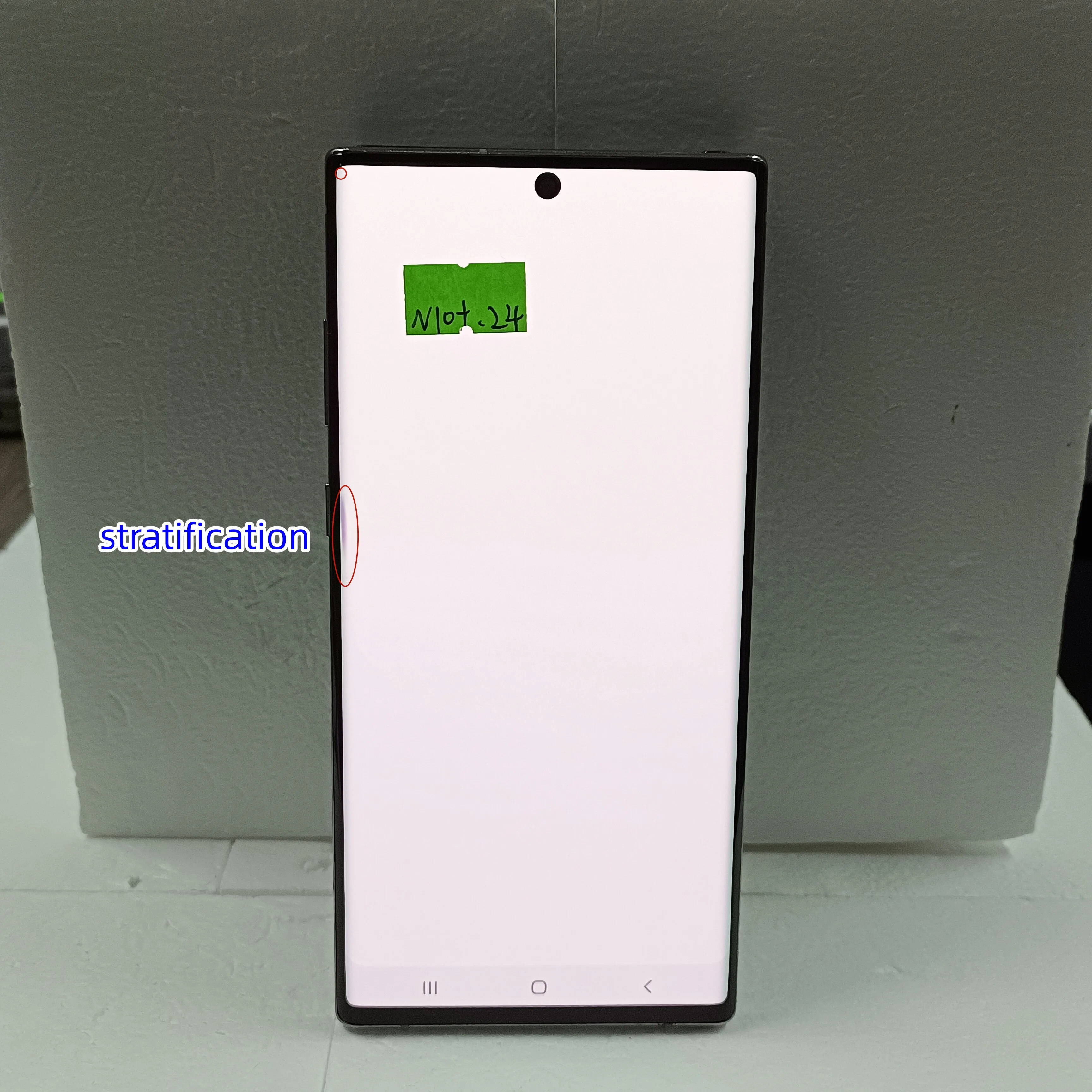 100% Test Note10+ LCD For SAMSUNG GALAXY Note 10 Plus N975 N9750 Display Touch Digitizer Assembly 5G N976b With Black Dots N10+