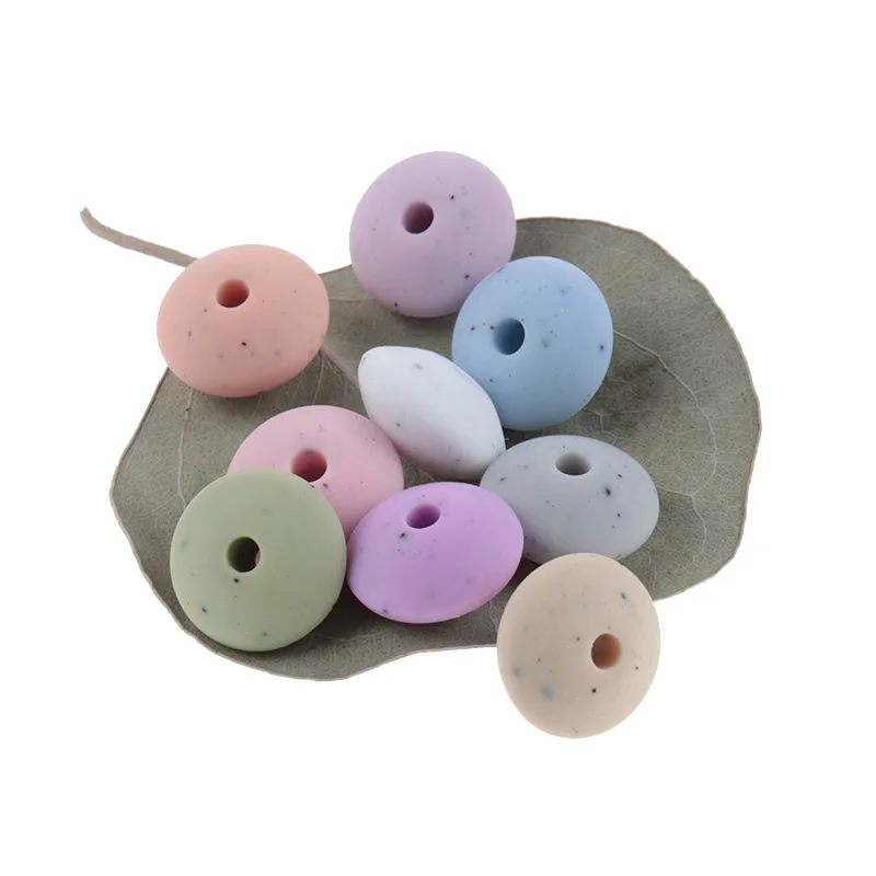 1000PCS 실리콘 렌즈 콩 beads12 * 7MM