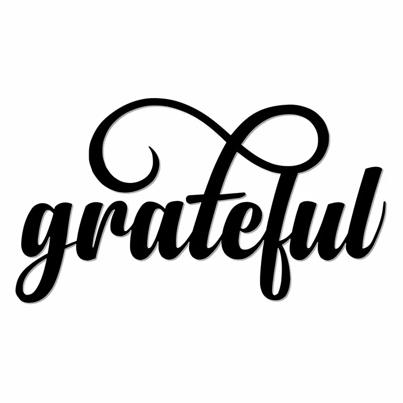 

Grateful Metal Wall Sign Metal Home Decor Decorative Accent Metal Art Wall Sign Home Decor Metal Art Vintage Metal Plate Wall