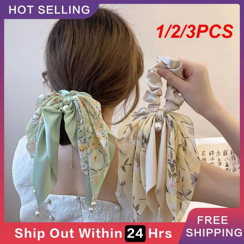 

1/2/3 шт., лента для волос с бантом