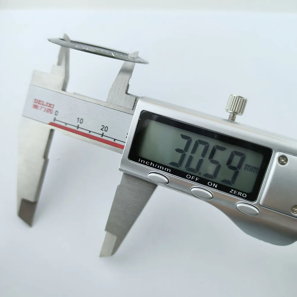 세라믹 베젤 인서트 시계 베젤, 40mm 자동 시계, 남성용 시계 링 부품, 38mm * 30.5mm