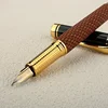 Luxury Quality Cloth Weave Metal Fountain Pen Financial Office Student Supplies School Stationery Ink Pens 5
